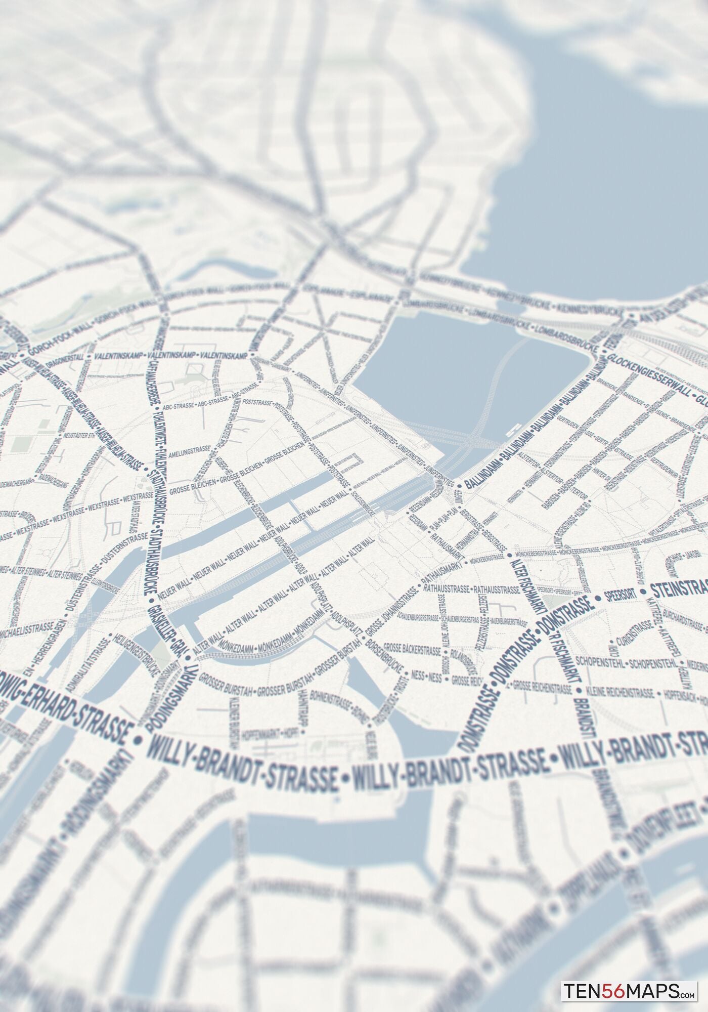 Closeup of print in Earth color scheme