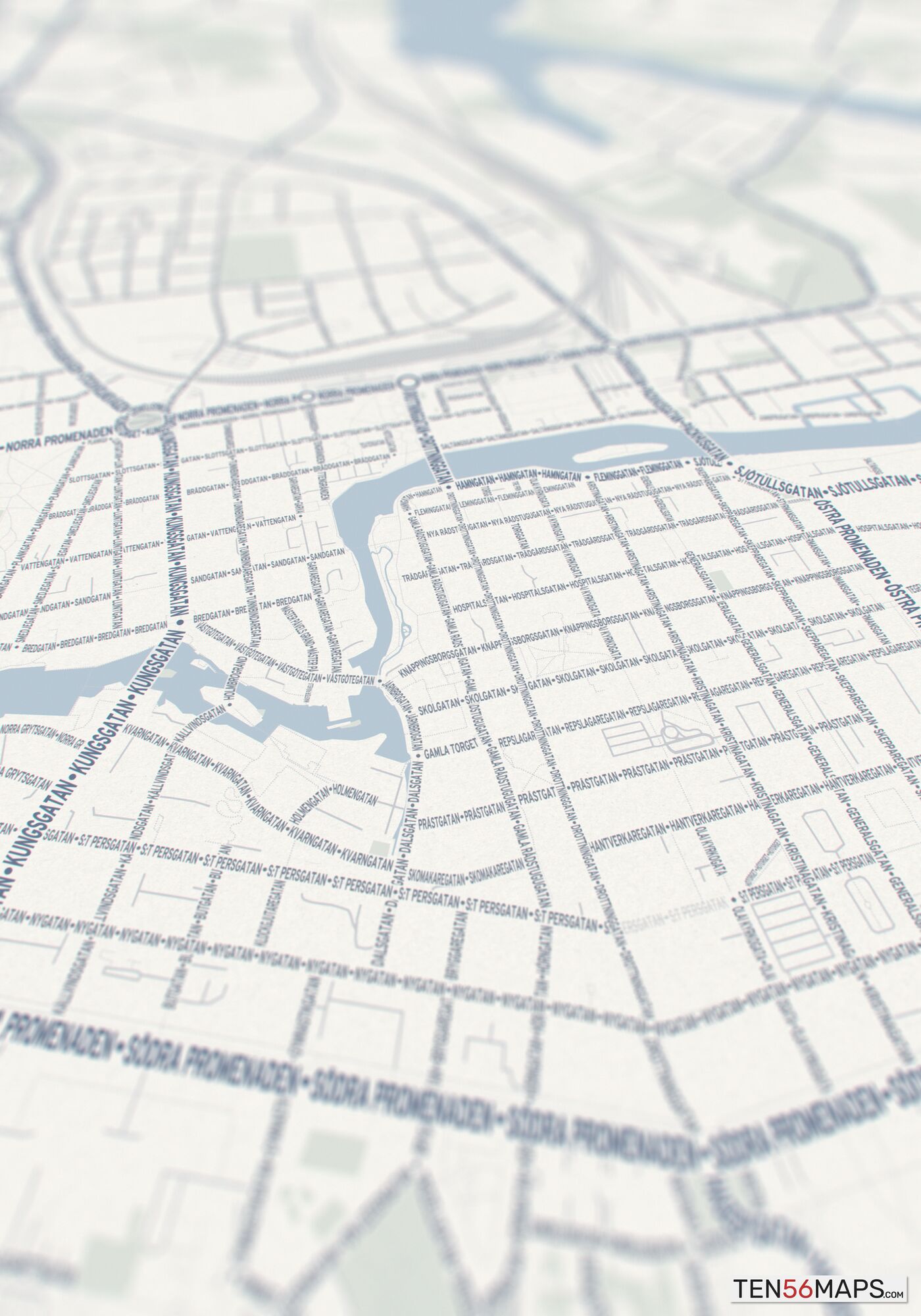 Closeup of print in Earth color scheme