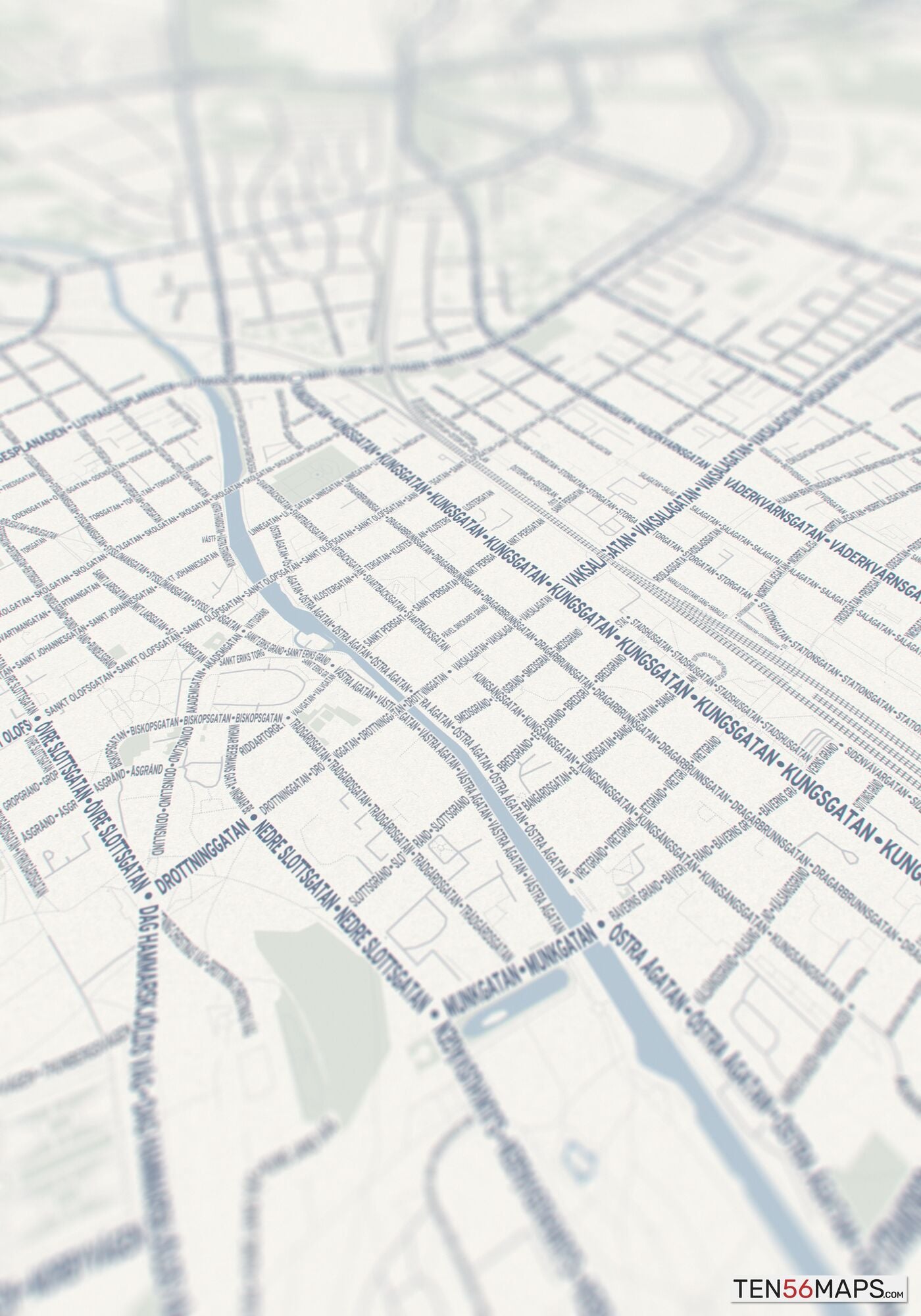 Closeup of print in Earth color scheme